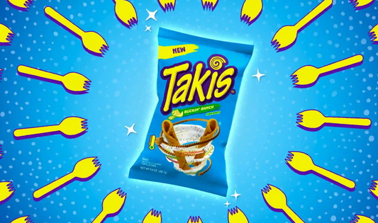 Takis Buckin’ Ranch 90g – Tortilla Chips met Ranch Smaak – Extra Crunchy Snack – Populaire Amerikaanse Chips