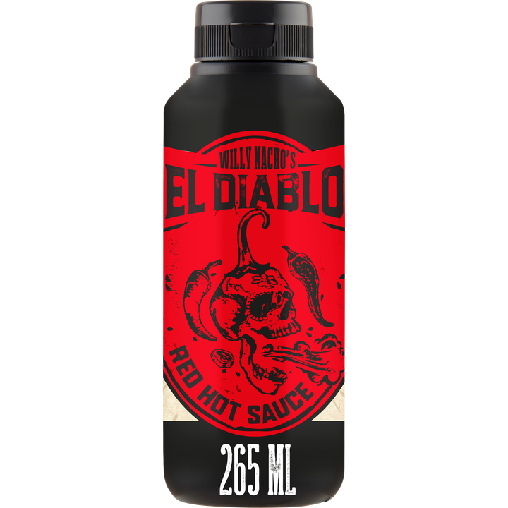 Willy Nacho El Diablo Red Hot Sauce 265 ml