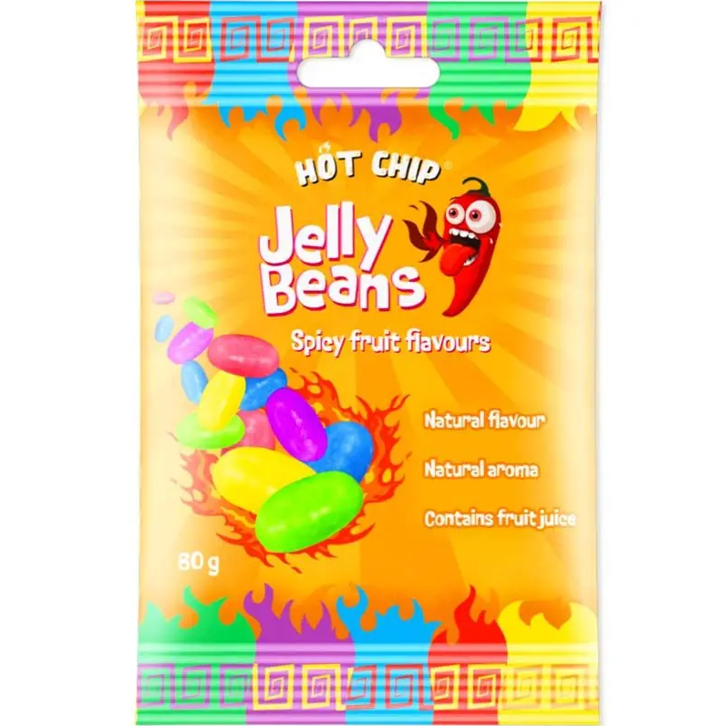 Würzige Jelly Beans mit 5 würzigen Geschmacksrichtungen - Hot Chip