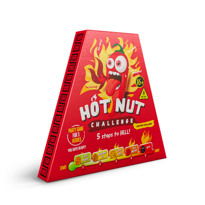 HOT-NUT Challenge – Traust du dich die schärfste Erdnuss-Challenge der Welt anzunehmen? - 5 bizarre Schärfegrade