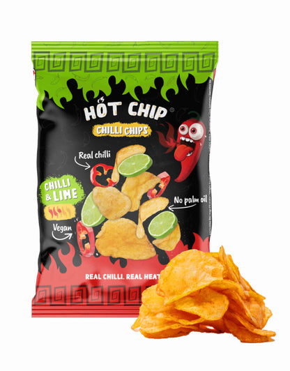 HOT CHIP - Chips Chili &amp; Limette 80g