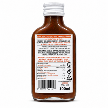 Brandalarm - Carolina Reaper Hot Sauce mit 2,2 Millionen Scoville - 100ml