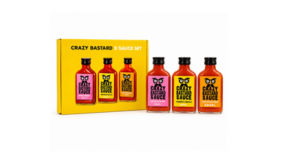 Crazy Bastard 3 Saucen Set - Bestseller