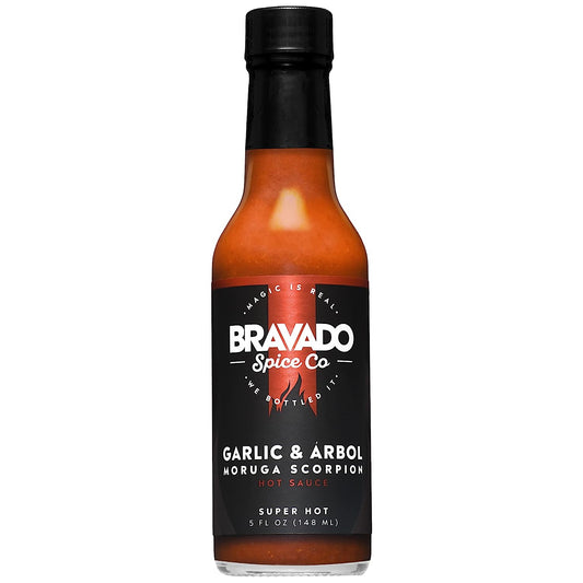 Bravado Knoblauch &amp; Arbol Moruga Scorpion Hot Sauce