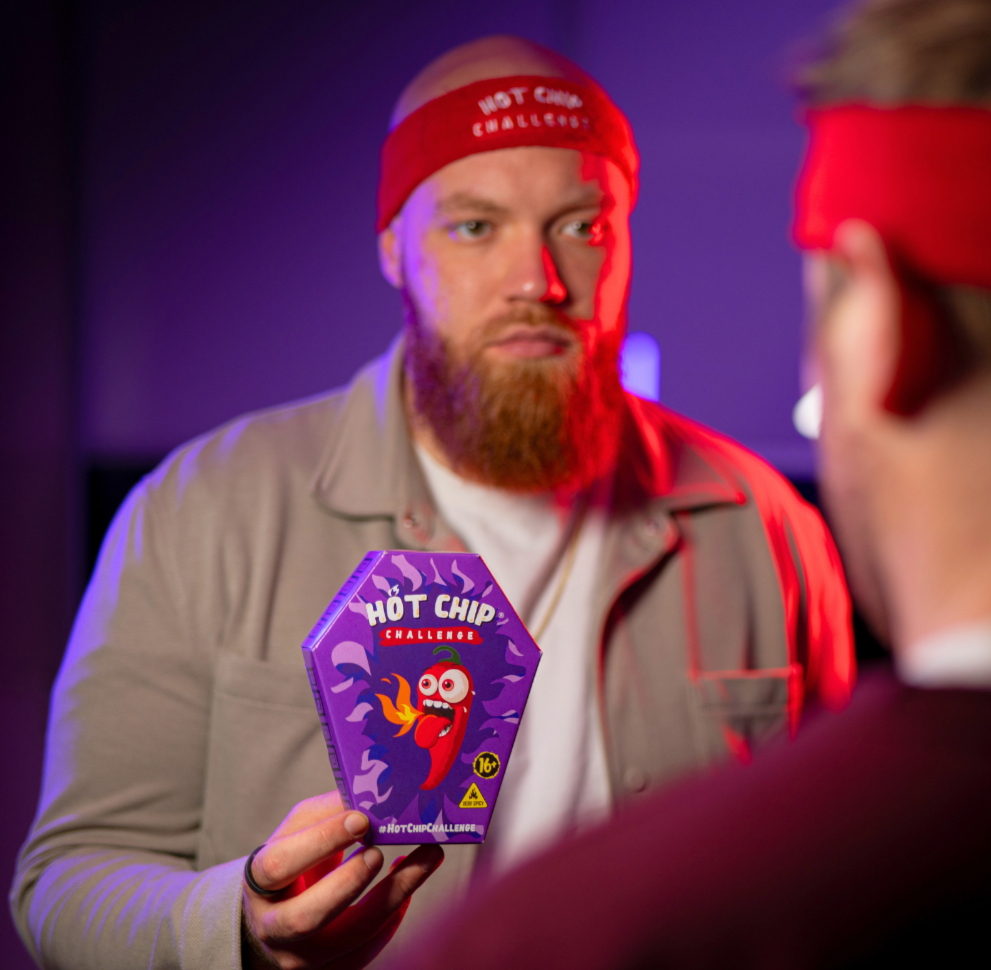 Hot Chip Duel Challenge Box Double Trouble – Extrem scharfe Challenge für 2 Personen mit Carolina Reaper