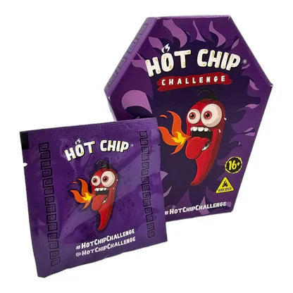 Hot Chip Challenge – Die schärfste Herausforderung der Welt mit Carolina Reaper Pepper &amp; Trinidad Scorpion 2er-Pack