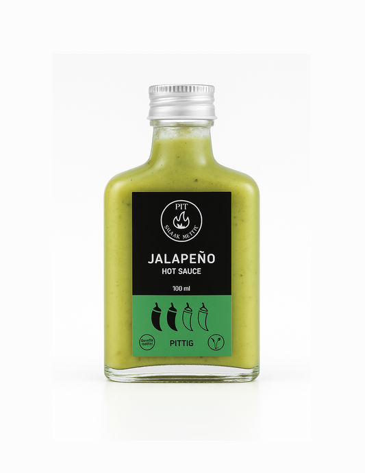 Sauce mit Kernen - Jalapeno Hot Sauce 100ml
