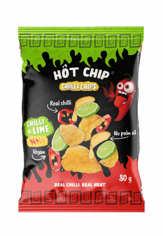 HOT CHIP - Chips Chili &amp; Limette 80g