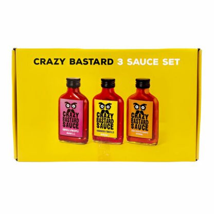 Crazy Bastard 3 Saucen Set - Bestseller