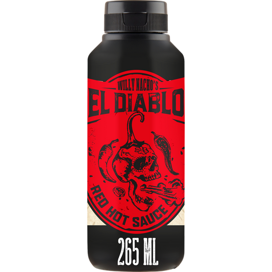 Willy Nacho El Diablo Red Hot Sauce 265 ml