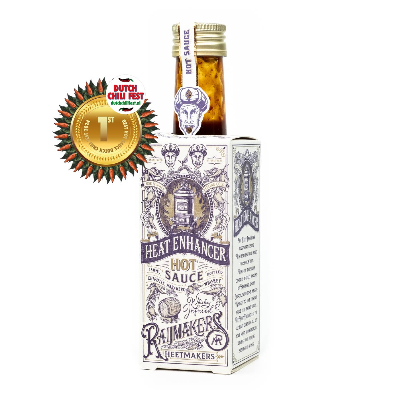 De Raijmakers Heatmakers – Heat Enhancer - Winnaar van Dutch Chili Fest