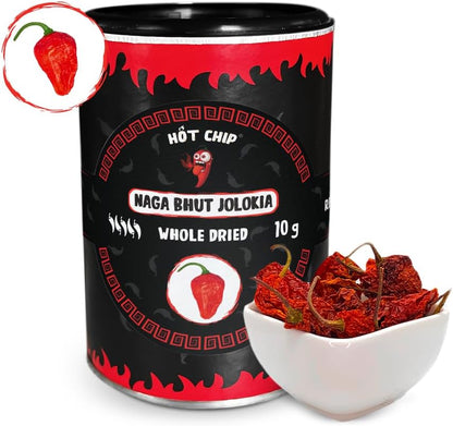 Bhut Jolokia Peppers getrocknet 10 Gramm