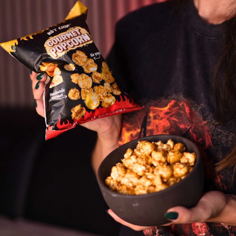 Spicy Caramel Popcorn 120 g – Zoete Karamelpopcorn met Habanero