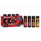 Firetruck Hot Sauce Gift Box – 4 Pittige Sauzen – Ketchup, Honing-Mosterd, BBQ & Uiensaus