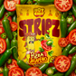 STRIPZ Pizza Jalapeño 80 g – Knapperige Vegan Eiwitsnack met Pizzasmaak