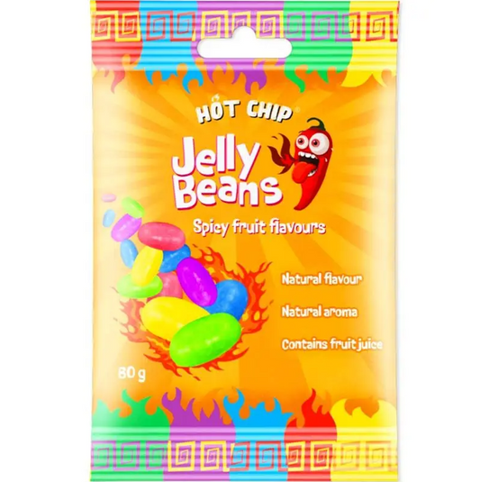 Würzige Jelly Beans mit 5 würzigen Geschmacksrichtungen - Hot Chip