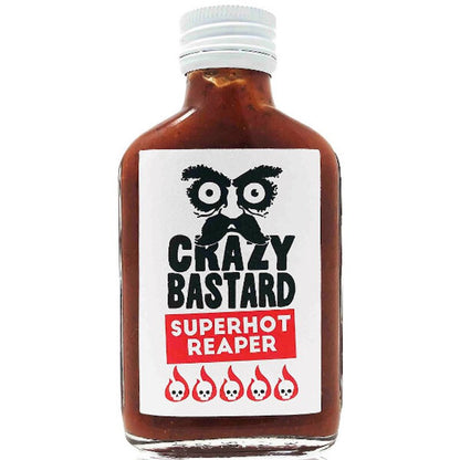 Crazy Bastard Hot Sauce - Superhot Carolina Reaper Soße