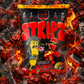 HOT-CHIP STRIPZ Smoked Scorpio 80 g – Extreem Pittige Vegan Eiwitsnack met Trinidad Scorpion