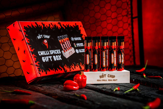 Extreme Pepper Gewürzset - 10 verschiedene scharfe Pfefferpulver - Carolina Reaper Pfeffer, Trinidad Scorpion, Bhut Jolokia, Chipotle Chili, Jalapeno Pfeffer