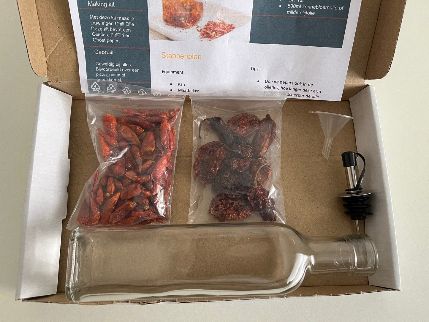 Chili olie diy set